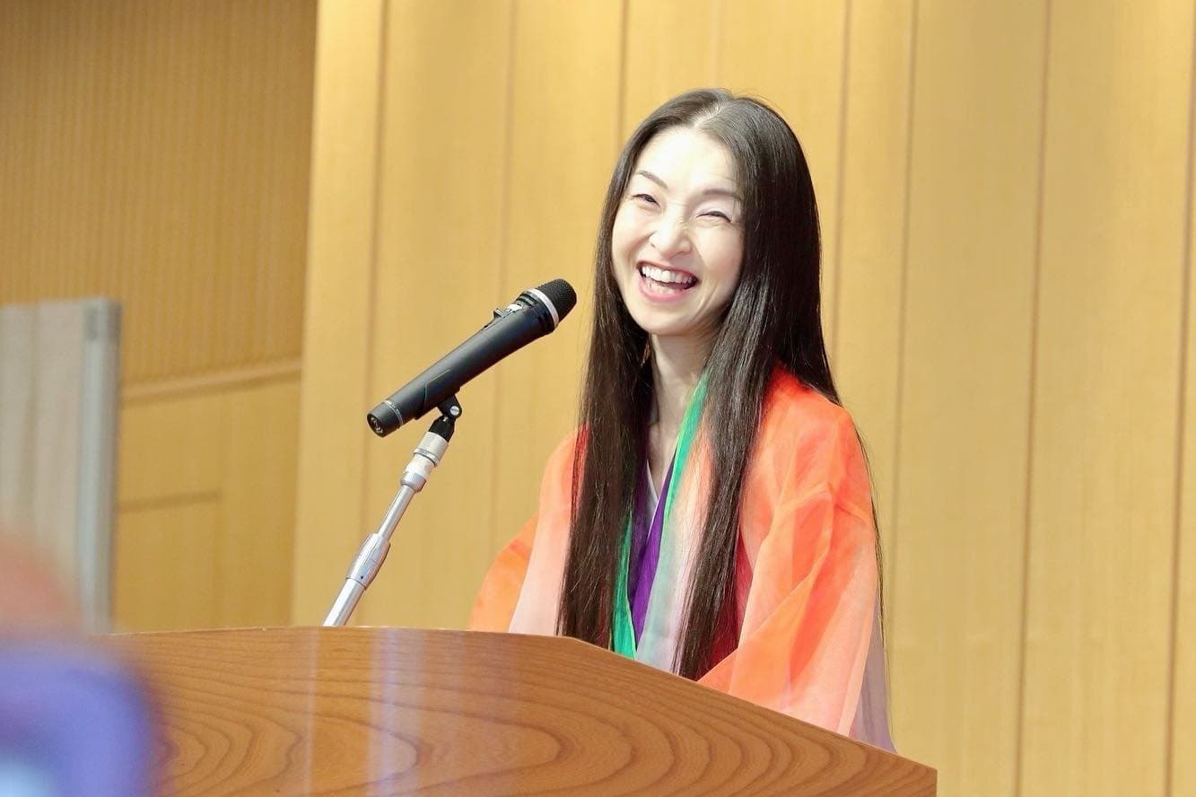 明治神宮での講演