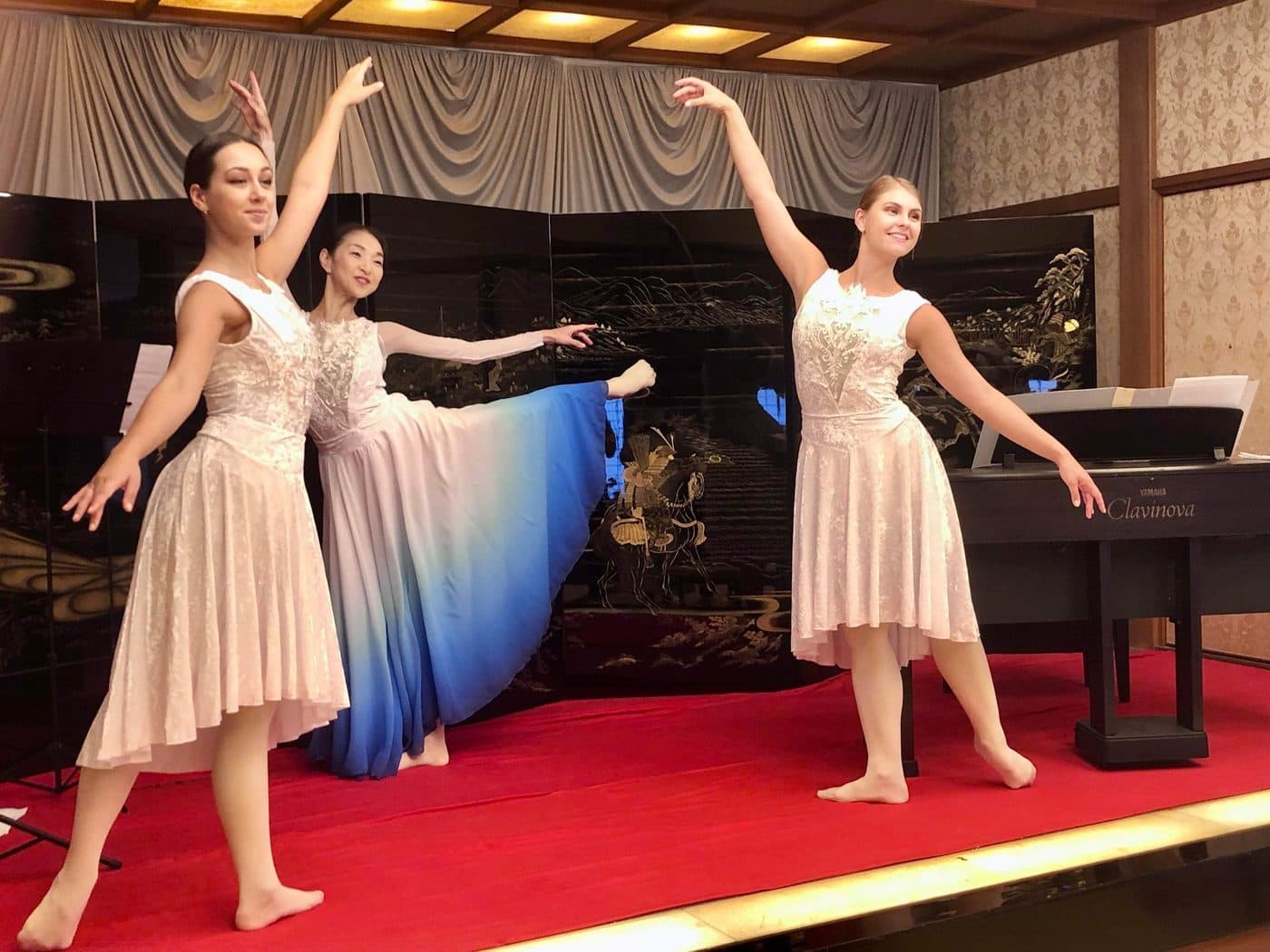 須磨寺と神戸でパフォーマンス