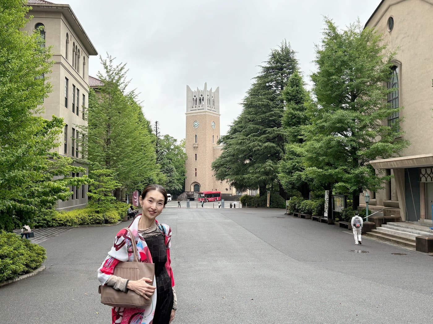 早稲田大学 講演会、白鳥舞いました