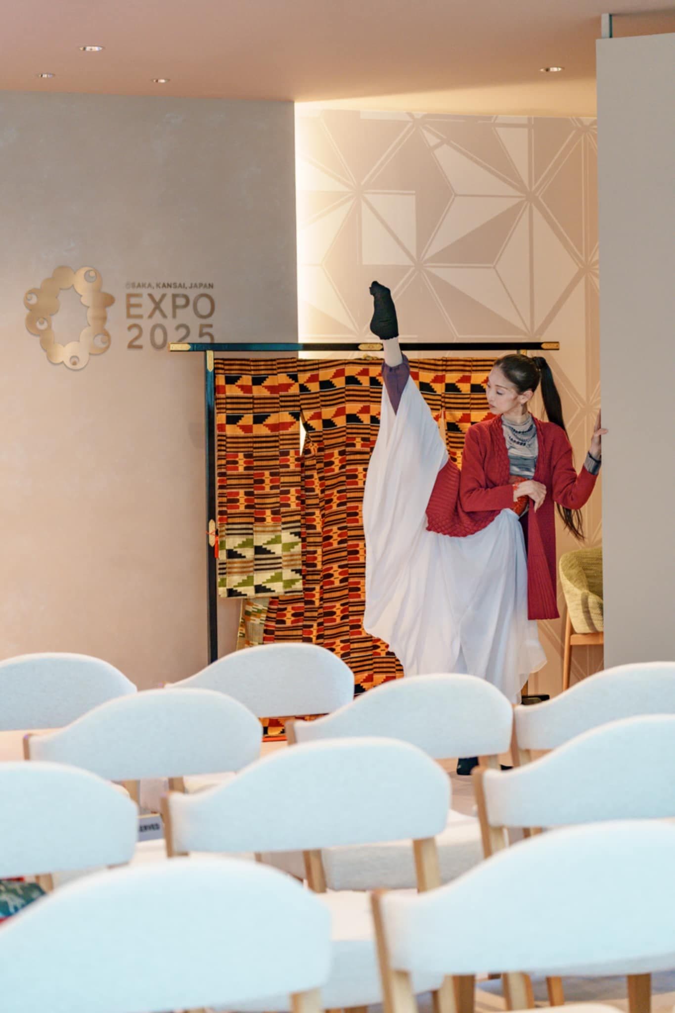 Expo Woman’s Pavillon #関西万博 ウーマンズ パビリオン in collaboration with Cartier アフリカの音楽家と共演