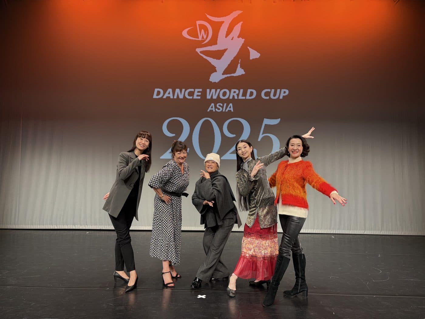 ダンスワールドカップ審査員 香港にて